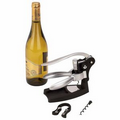 4 Piece Wine Opener Set w/Stand